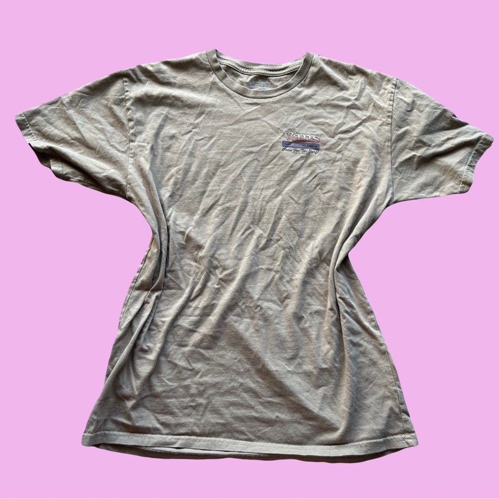 vans & pacsun vintage graphic design tee